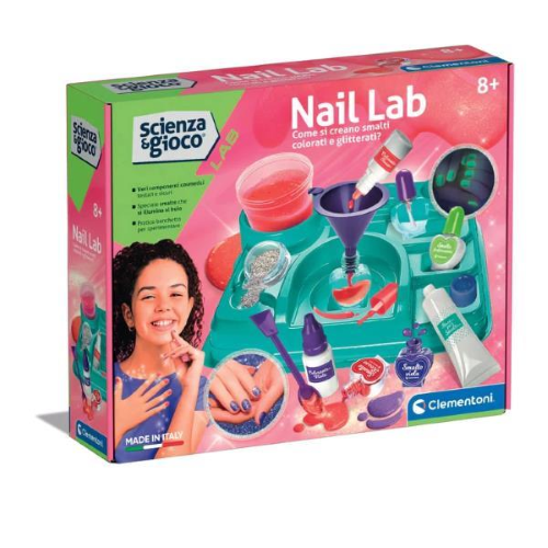 Clementoni Science & Play LAB - Nail Lab - gioco educativo